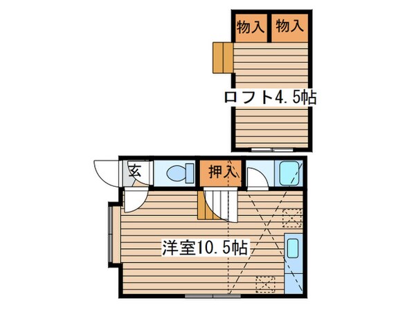 イースト ワンの物件間取画像